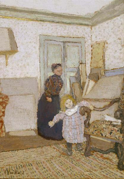 Edouard Vuillard First Steps china oil painting image